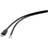 TRU Components Strømkabel Raspberry Pi [1x USB 2.0 stik Mikro-B 1x åben ende] 1.00 m Sort