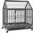 vidaXL hundebur med hjul tag 92x62x106