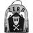 BioWorld Before Christmas Zero Graveyard Metallic Mini Backpack - Silver