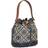 Tory Burch T Monogram Jacquard Bucket Bag - Tory Navy