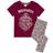 Harry Potter Girl's Hogwarts Crest Pyjama Set