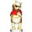 Disney Winnie the Pooh Facets Figure Orange/Red One-Size
