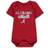 Garb Newborn & Infant Crimson Alabama Tide Baby Block Otis Bodysuit