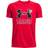 Under Armour Boy's Tech Hybrid Print Fill Shirt Sleeve - Red/Black (1363281-601)