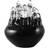 Kosta Boda Polar Candleholder Large Black Candle Holder