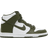 Nike Dunk High GS - White/Cargo Khaki