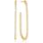 Sif Jakobs Capizzi X-Grande Earrings - Gold/Transparent