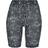 Urban Classics Ladies Ladies Tie Dye High Waist Cycle Shorts black/white