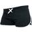 Urban Classics Ladies Ladies French Terry Hotpants blk/wht