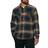 Brixton Bowery L/S Flannel (Orange, 2XL)