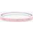 Marc Jacobs The Medallion Scalloped Bangle - Silver/Pink/Transparent