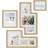 Umbra Mingle Set of 4 Multi Picture Wall Frames Natural Photo Frame