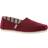 Toms Women's Alpargata Slip-Ons in Cherry