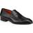 Santoni Leather Penny Loafers