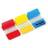 3M Post-it File Tabs 66pk Red/Yellow/Blue