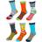 Jefferies Socks Children's Monster Face Crew Socks (6 Pair Pack) 7-8.5