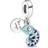 Pandora Colour-changing Chameleon Dangle Charm - Silver/Multicolour