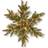 National Tree Company Glittery Bristle Pine Artificial Snowflake Decorative Item