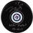 Fanatics Winnipeg Jets Mark Scheifele Autographed Hockey Puck with NHL Debut 10/9/11 Inscription