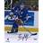 Fanatics New York Rangers Brian Leetch Autographed Blue Jersey Skating Photograph