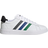 adidas Grand Court 2.0 M - Cloud White/Green /Royal Blue