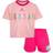 Jordan Toddler Jordan T-Shirt and Shorts Set - Rush Pink (35B558-A4Y)