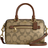Coach Mini Rowan in Signature Canvas Crossbody - Gold/Khaki Saddle