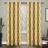 Exclusive Home Ironwork Sateen Woven Blackout Window Curtains 132.08x274.32cm