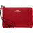 Coach Corner Zip Wristlet - Gold/Red