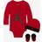 Nike Baby Jordan 3-Piece Set - Gym Red (CT3072-687)