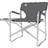 Coleman Aluminum Deck Chair with Table 2000038341, camping chair (grey/silver)