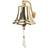 Foresti & Suardi Skeppsklocka Deluxe, mässing, Ø175 mm fäste Väggklocka
