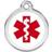 Red Dingo Medical Alert Personalized Dog & Cat ID Tag, Large