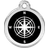 Red Dingo Compass Personalized Dog & Cat ID Tag