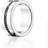 Efva Attling Wide & Black Stars Ring - Hvidguld