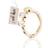 Efva Attling Baguette Wedding Ring 0.60 ct