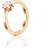 Efva Attling Crown Wedding Ring - Gold/Diamond