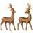Vickerman Deer Christmas Tree Ornament 41.9cm 2pcs