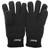 Floso Kid's Knitted Thermal Thinsulate Gloves - Black (UTGL236)
