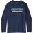 Patagonia Graphic Organic Boys Long Sleeve T-Shirt P6 Logo Classic