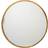 Round Antique Gold Wall Mirror