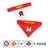Pets First Maryland Terrapins Reversible Bandana for Dogs, Multi-Color
