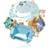 Caroline Svedbom Carolina Ring - Gold/Blue