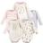 Hudson Baby 5-Pack Heart Long Sleeve Bodysuits