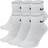 Nike Everyday Cushioned Ankle Sock 6-pack - White/Black