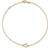 Macy's Heart Anklet - Gold