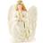 Belleek Holiday Festive Classic Nativity Manger Angel White/gold White Figurine