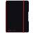 Herlitz my.book flex Notizbuch A6 kariert, schwarz
