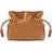 Loewe Flamenco Mini Leather Clutch - Warm Desert