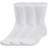 Under Armour Strømper UA 3-Maker 3pk Mid-Crew-WHT 1373084-100 Størrelse